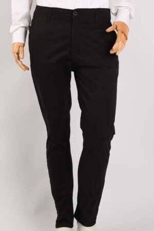 Smart Fit Black Gabardine Pants
