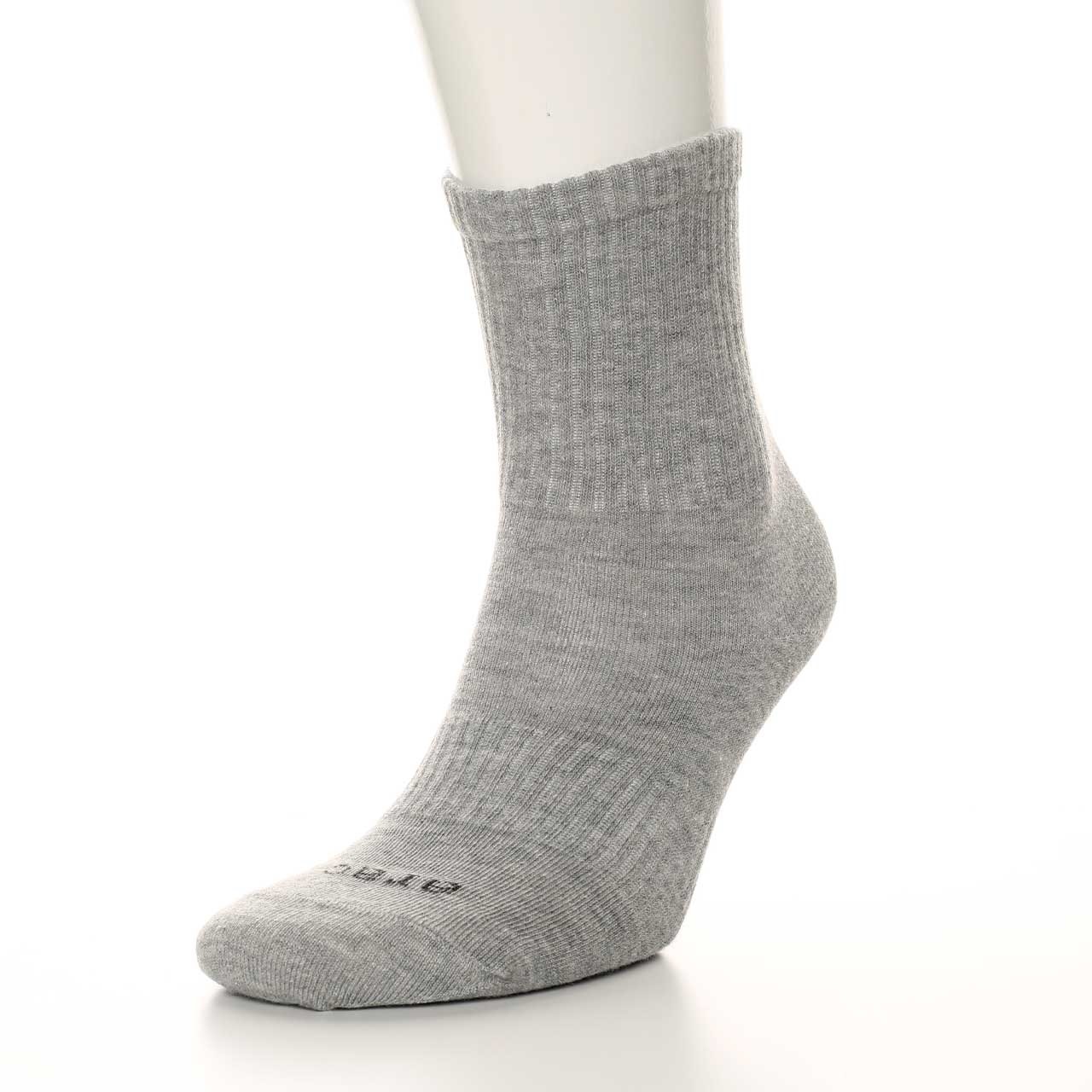 Gray Cotton Socks