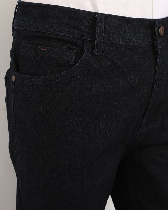 Smart Fit Blue-Black Jeans Pants - Image 4