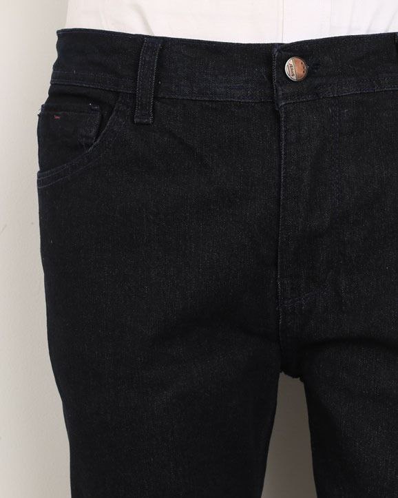Smart Fit Blue-Black Jeans Pants - Image 3