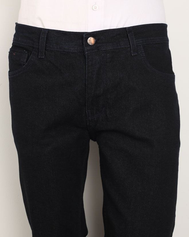 Smart Fit Blue-Black Jeans Pants - Image 2