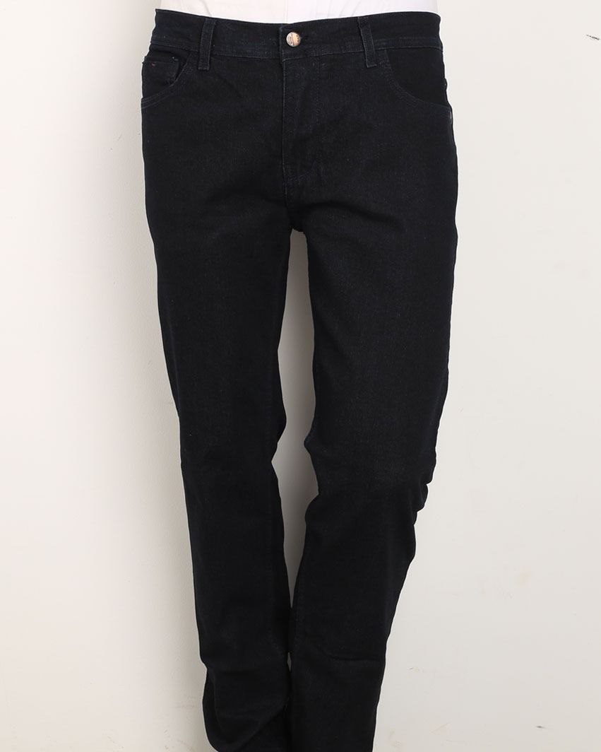 Smart Fit Blue-Black Jeans Pants