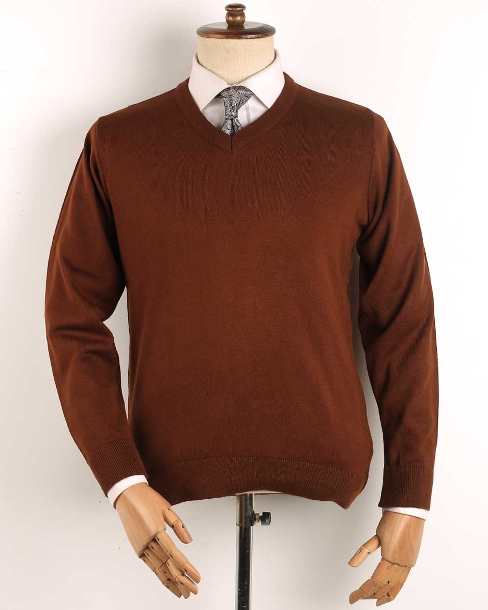 Smart Fit Brown Pullover