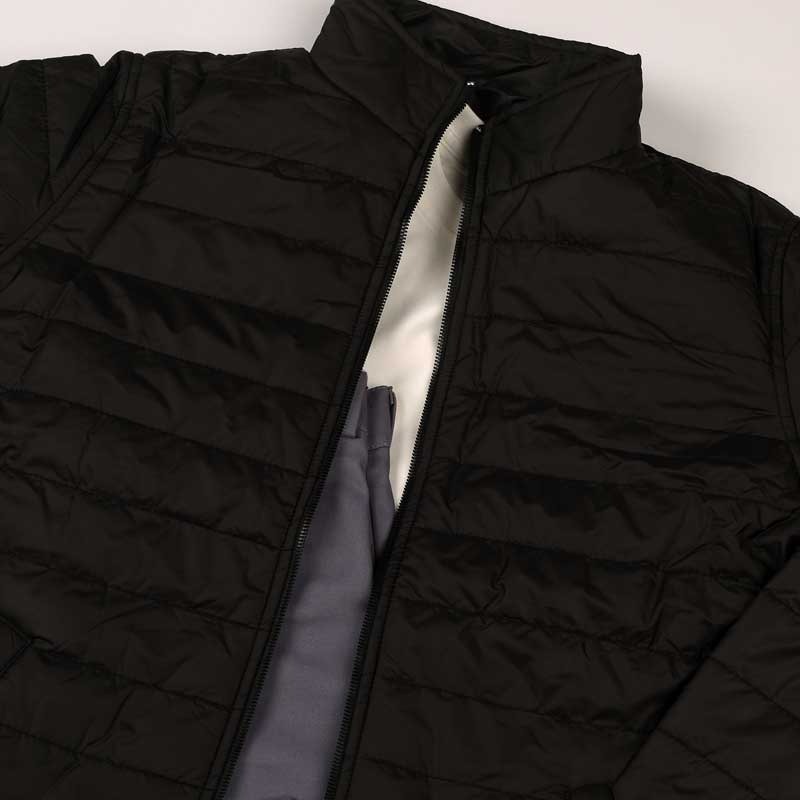 Smart Fit Black Puffer Jacket - Image 3