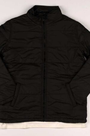Smart Fit Black Puffer Jacket