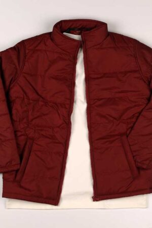 Smart Fit Maroon Puffer Jacket