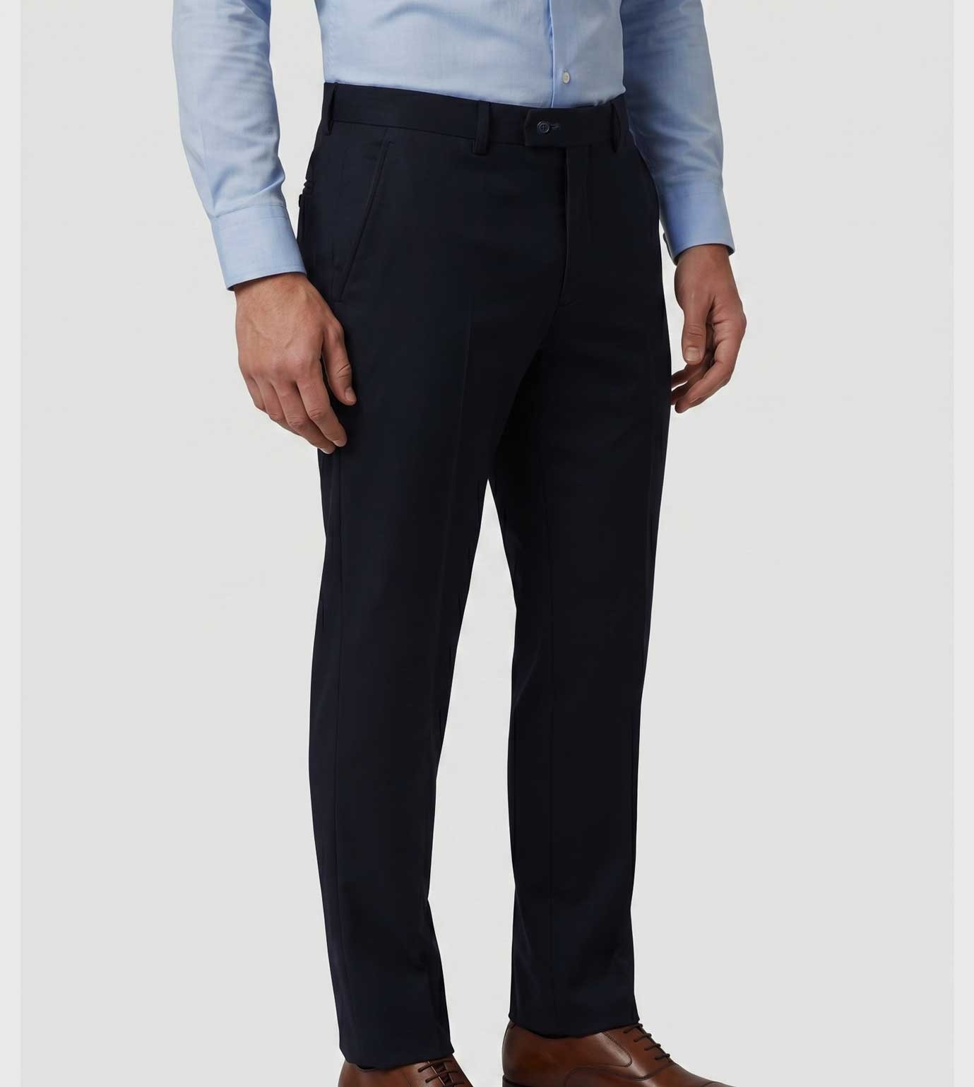 Classic  pant navy blue smart fit