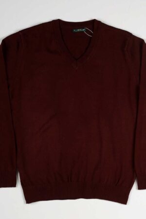 Smart Fit burgundy Pullover