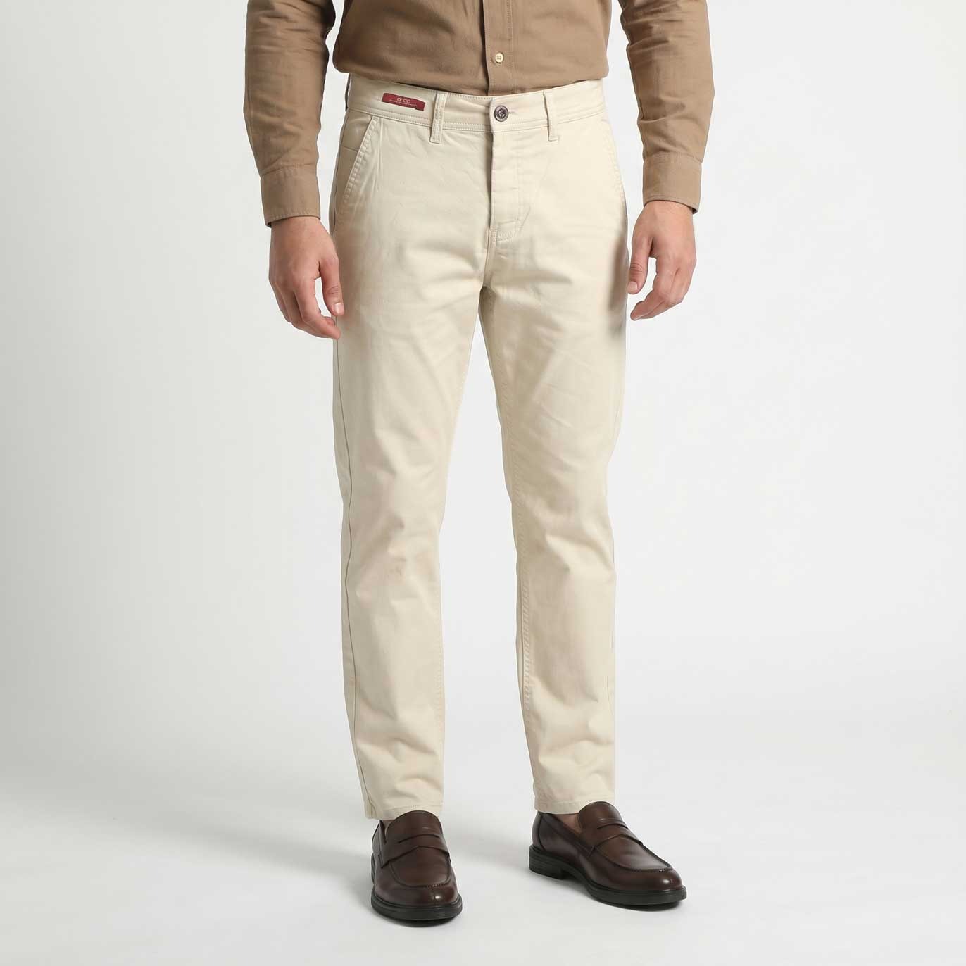 Smart Fit beige Gabardine Pants - Image 5