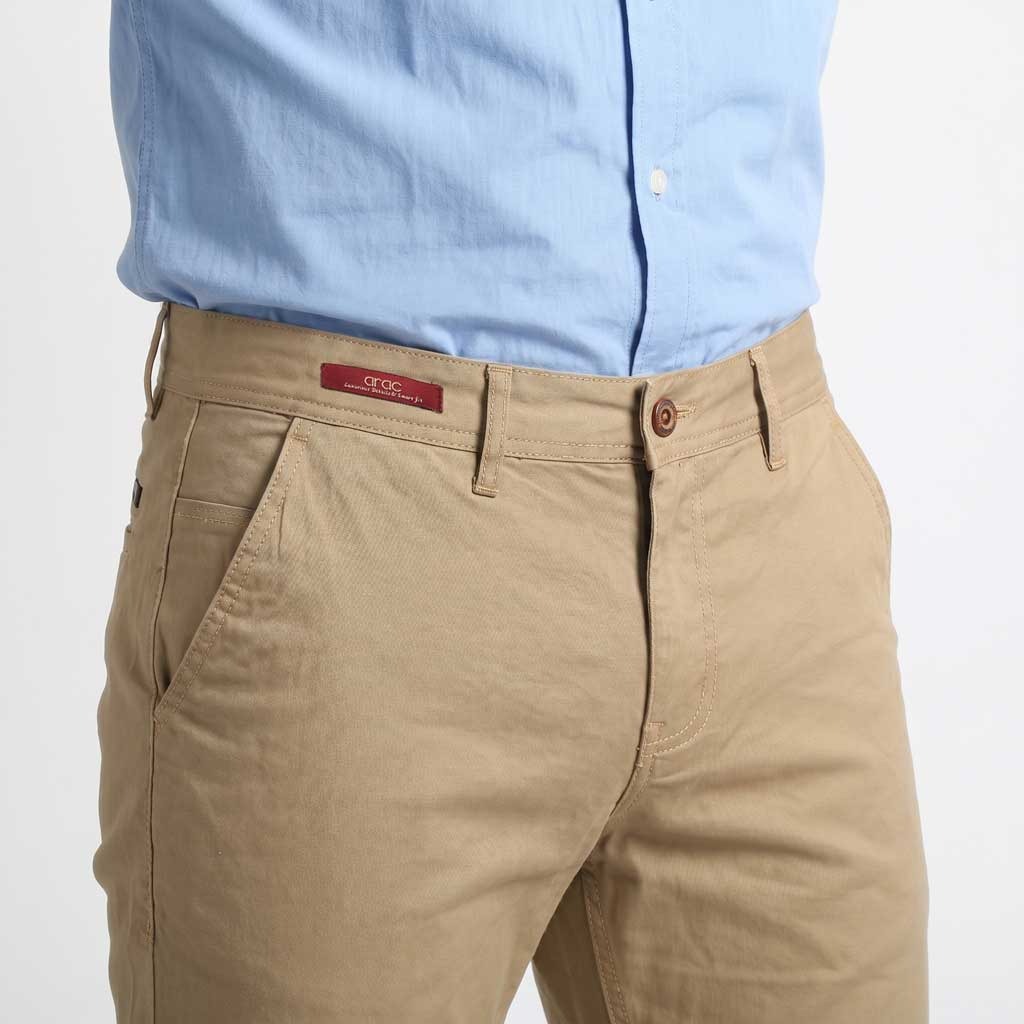 Smart Fit beige Gabardine Pants - Image 6
