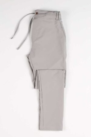 Silver soft nylon pants